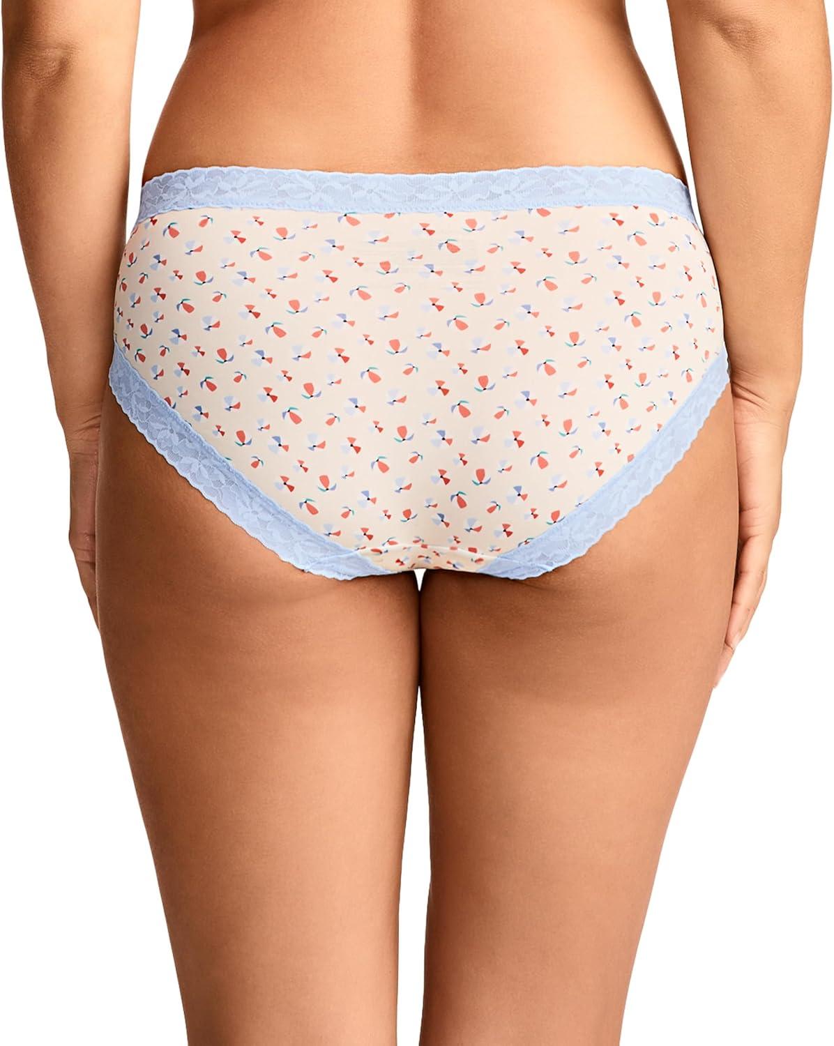 imageJockey Womens Underwear Soft Stretch Lace Microfiber BikiniBeach Ball