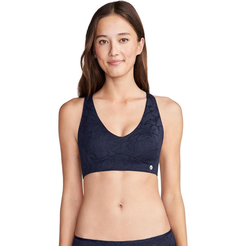 imageJockey Womens Bra Smooth Touch Lace BraletteJockey Blue