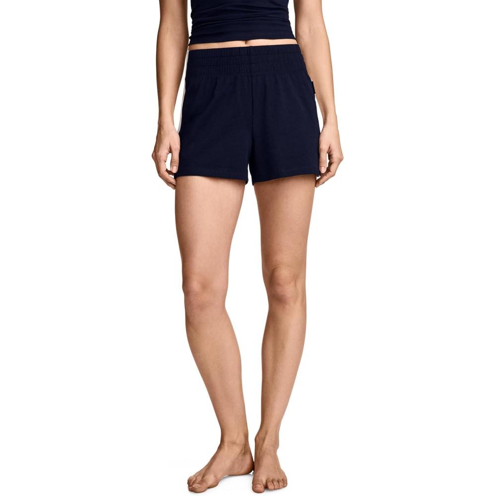 imageJockey Womens Loungewear Organic Cotton Stretch ShortJockey Blue