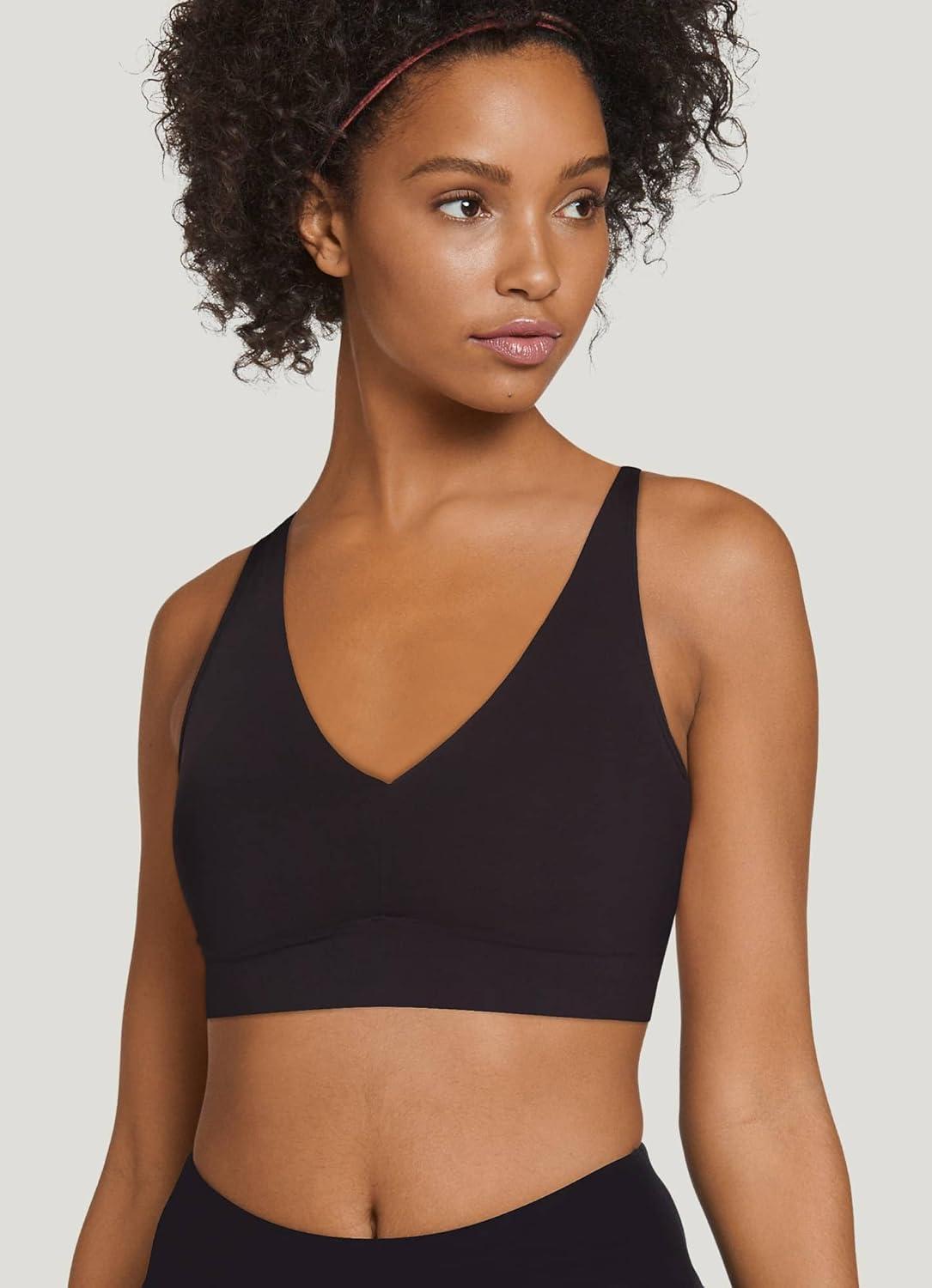 imageJockey Womens Bra Seamfree Support BraletteBlack