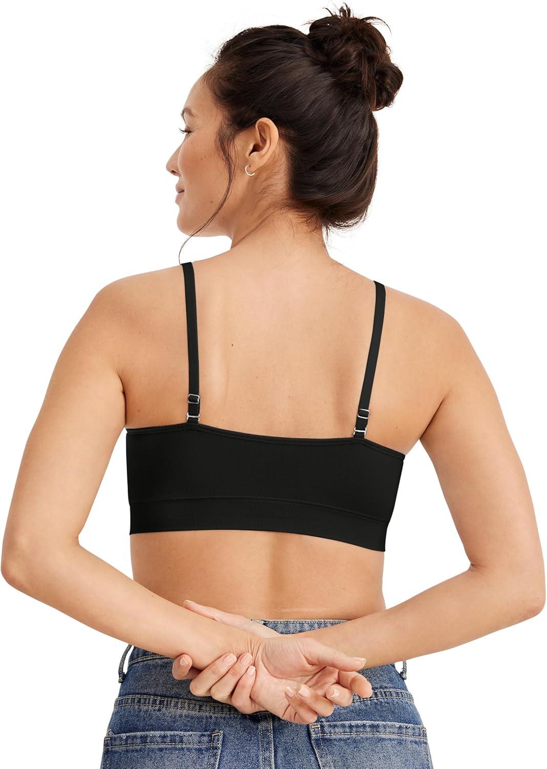 imageJockey Womens Bra Seamfree Support BraletteBlack