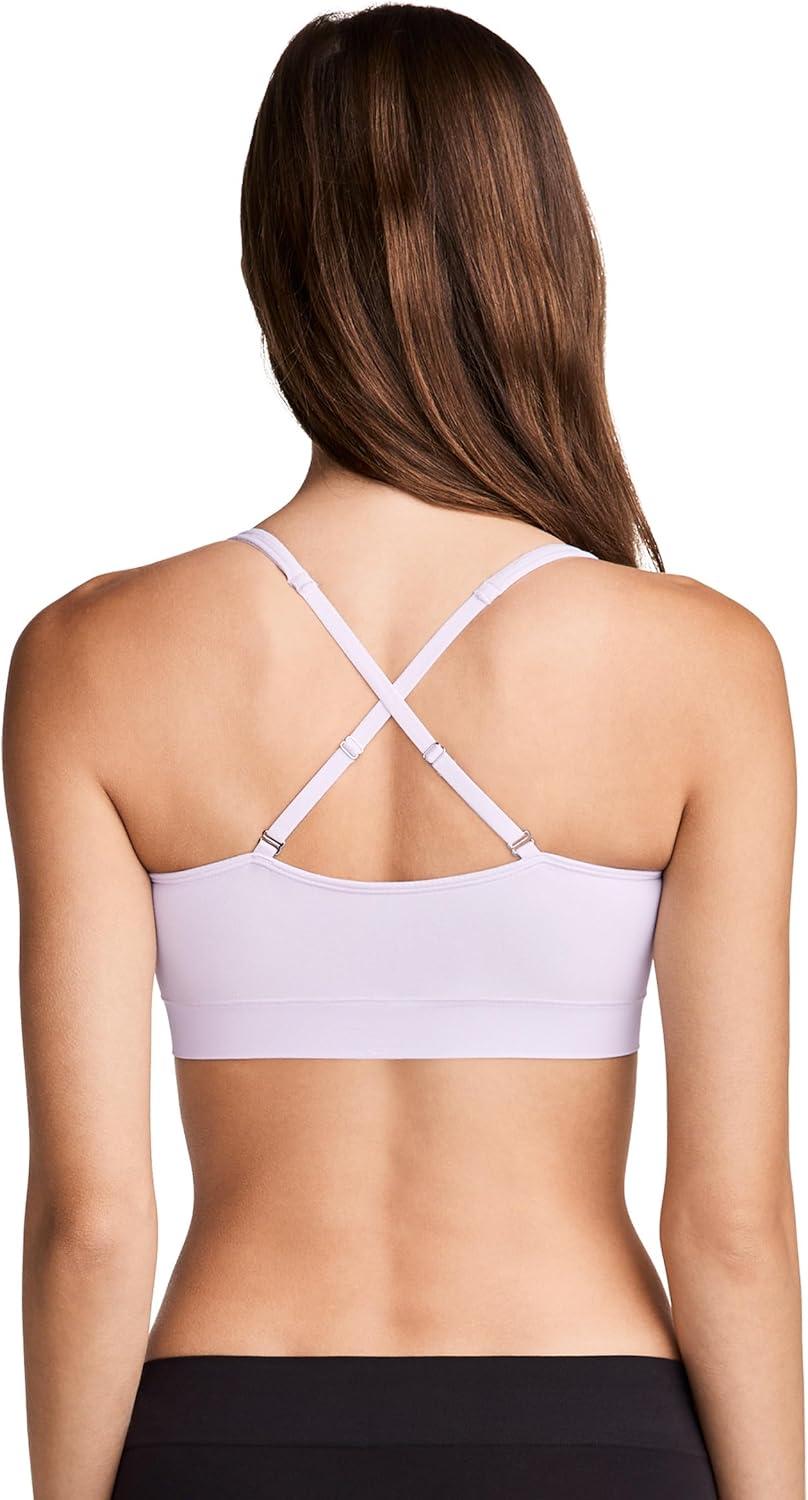 imageJockey Womens Bra Seamfree Support BraletteDreamy Purple