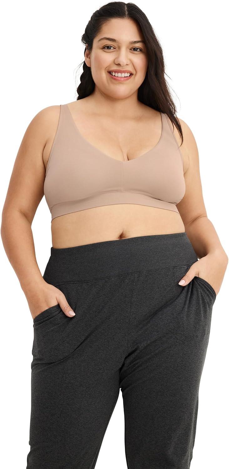 imageJockey Womens Bra Seamfree Support BraletteLight