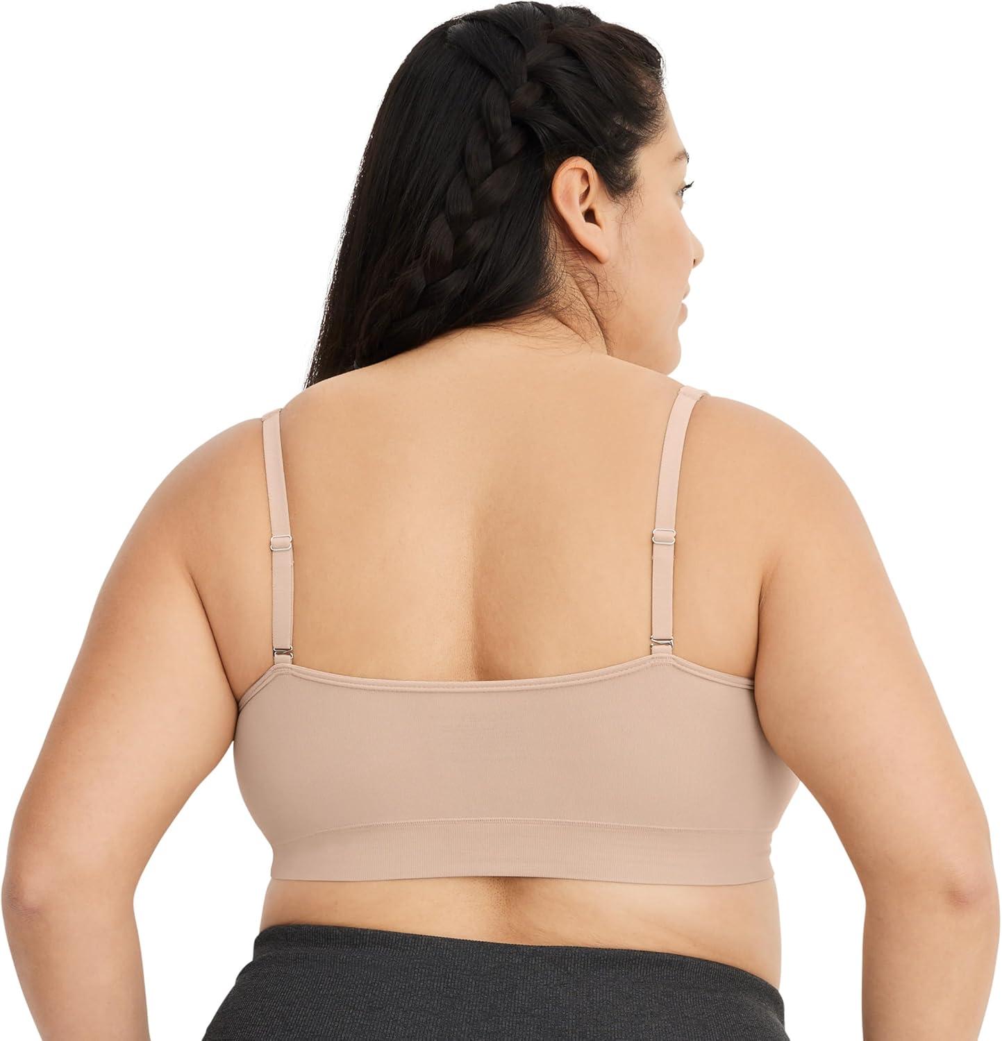 imageJockey Womens Bra Seamfree Support BraletteLight