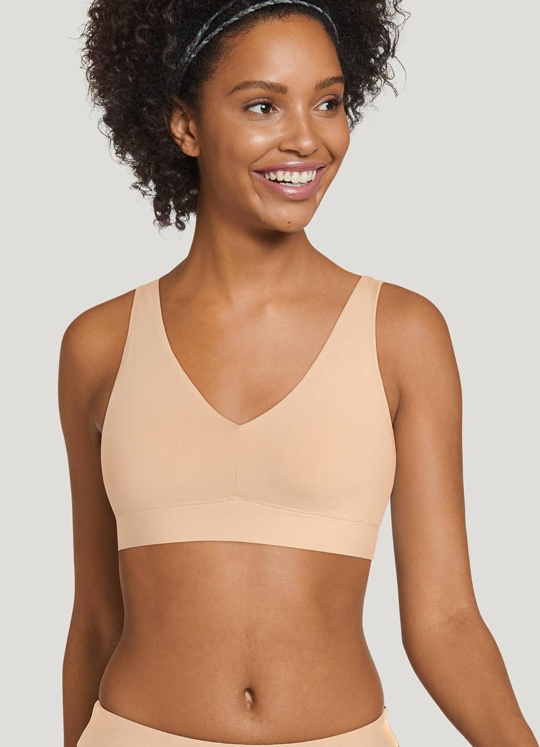imageJockey Womens Bra Seamfree Support BraletteLight