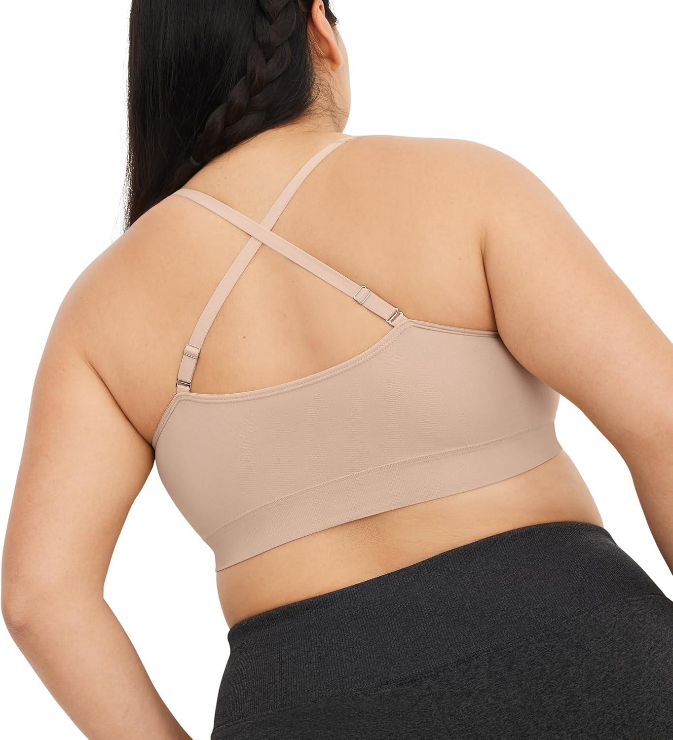 imageJockey Womens Bra Seamfree Support BraletteLight