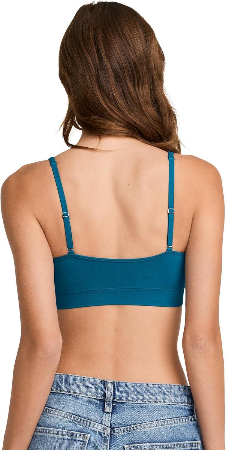 imageJockey Womens Bra Seamfree Support BraletteReally Teal