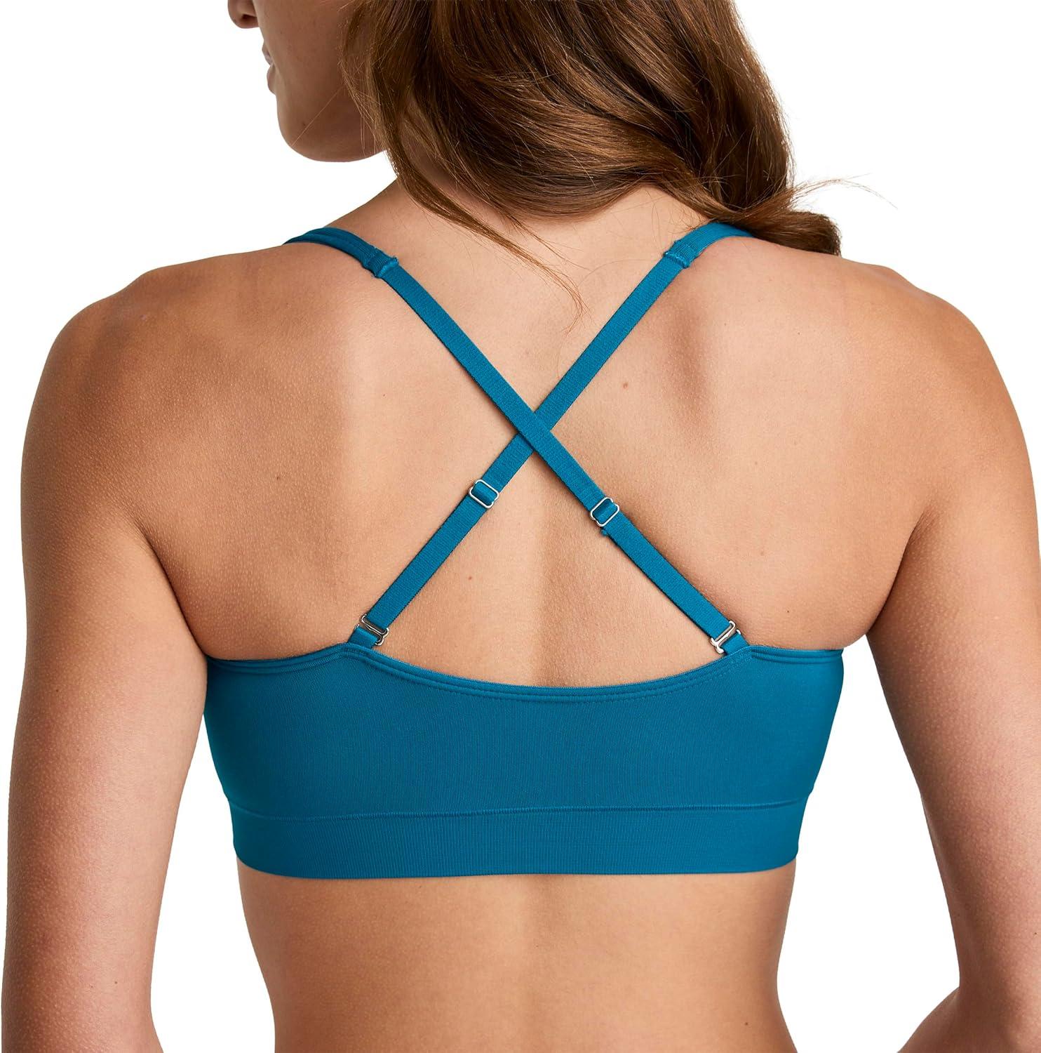 imageJockey Womens Bra Seamfree Support BraletteReally Teal