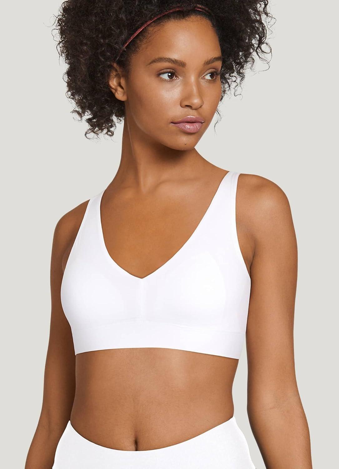 imageJockey Womens Bra Seamfree Support BraletteWhite