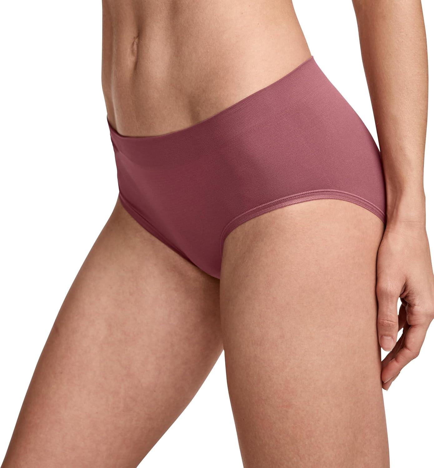 imageJockey Womens Underwear Seamfree Chill HipsterDusty Mauve