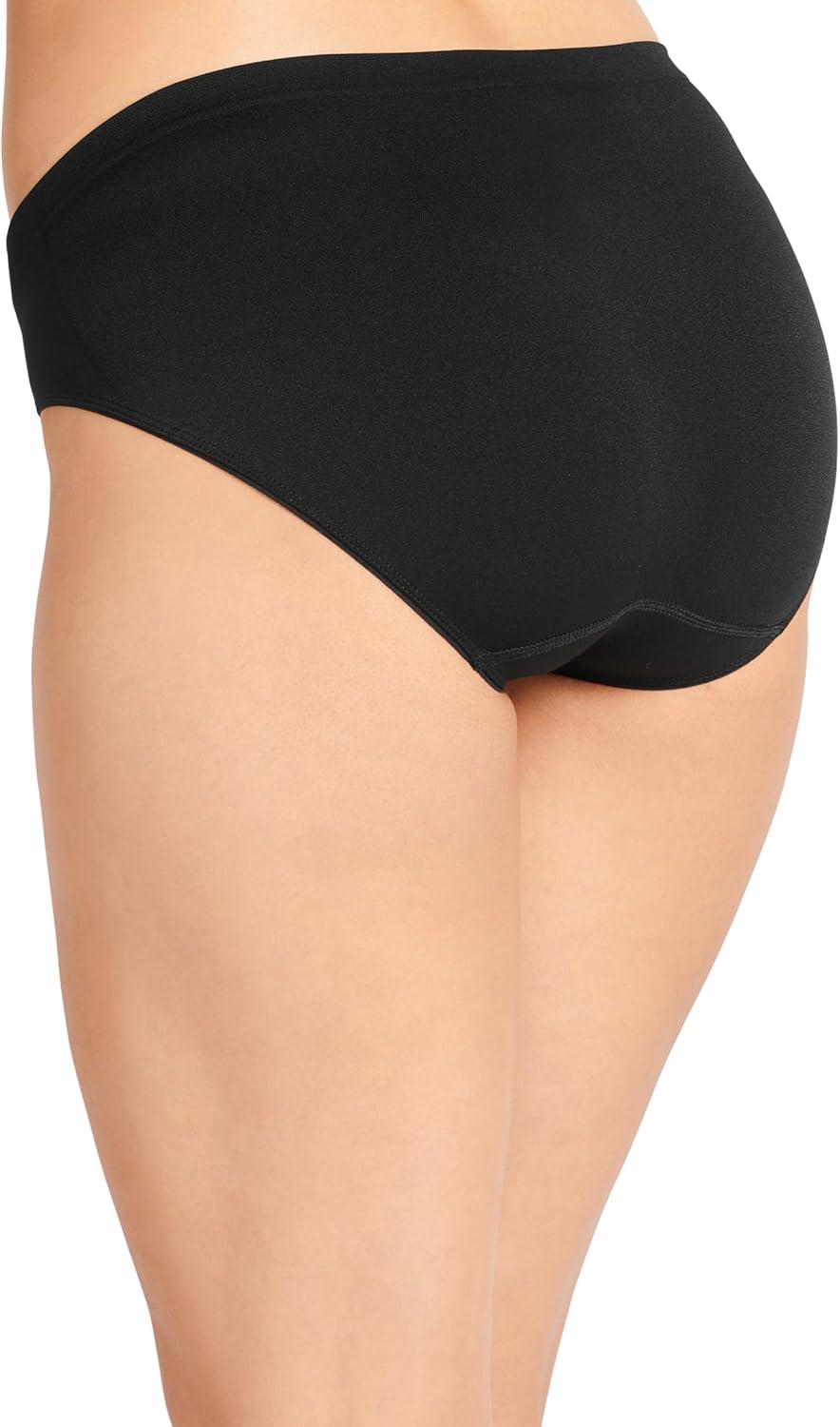 imageJockey Womens Underwear Smooth amp Shine Seamfree BikiniBlack