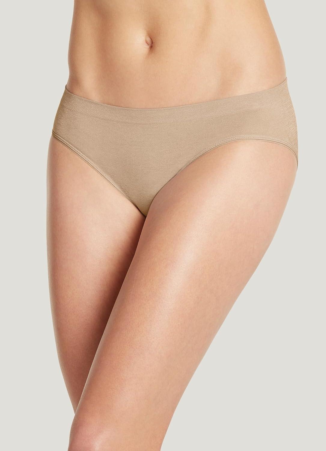 imageJockey Womens Underwear Smooth amp Shine Seamfree BikiniLight