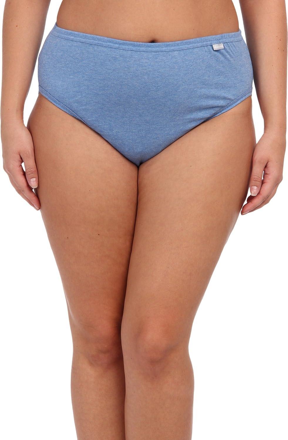 imageJockey Womens Underwear Elance Breathe Brief 3 PackBlue sea Blue