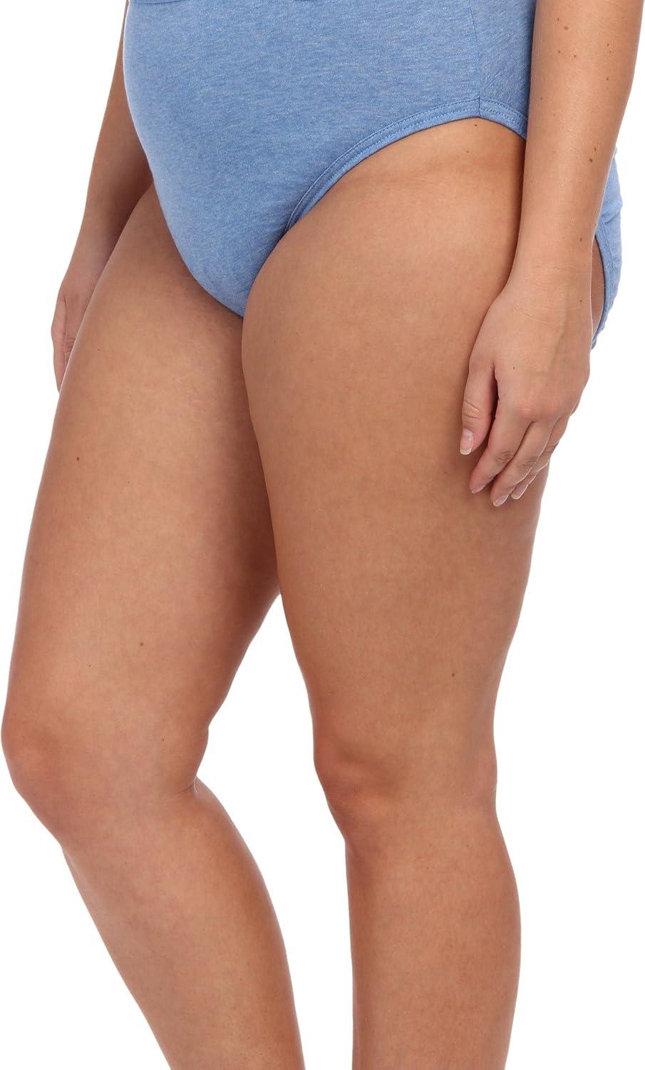 imageJockey Womens Underwear Elance Breathe Brief 3 PackBlue sea Blue