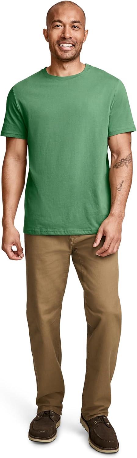 imageJockey Mens Casualwear Legacy Crew Neck TShirtBadge Green