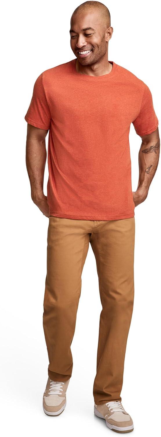 imageJockey Mens Casualwear Legacy Crew Neck TShirtJasper Heather
