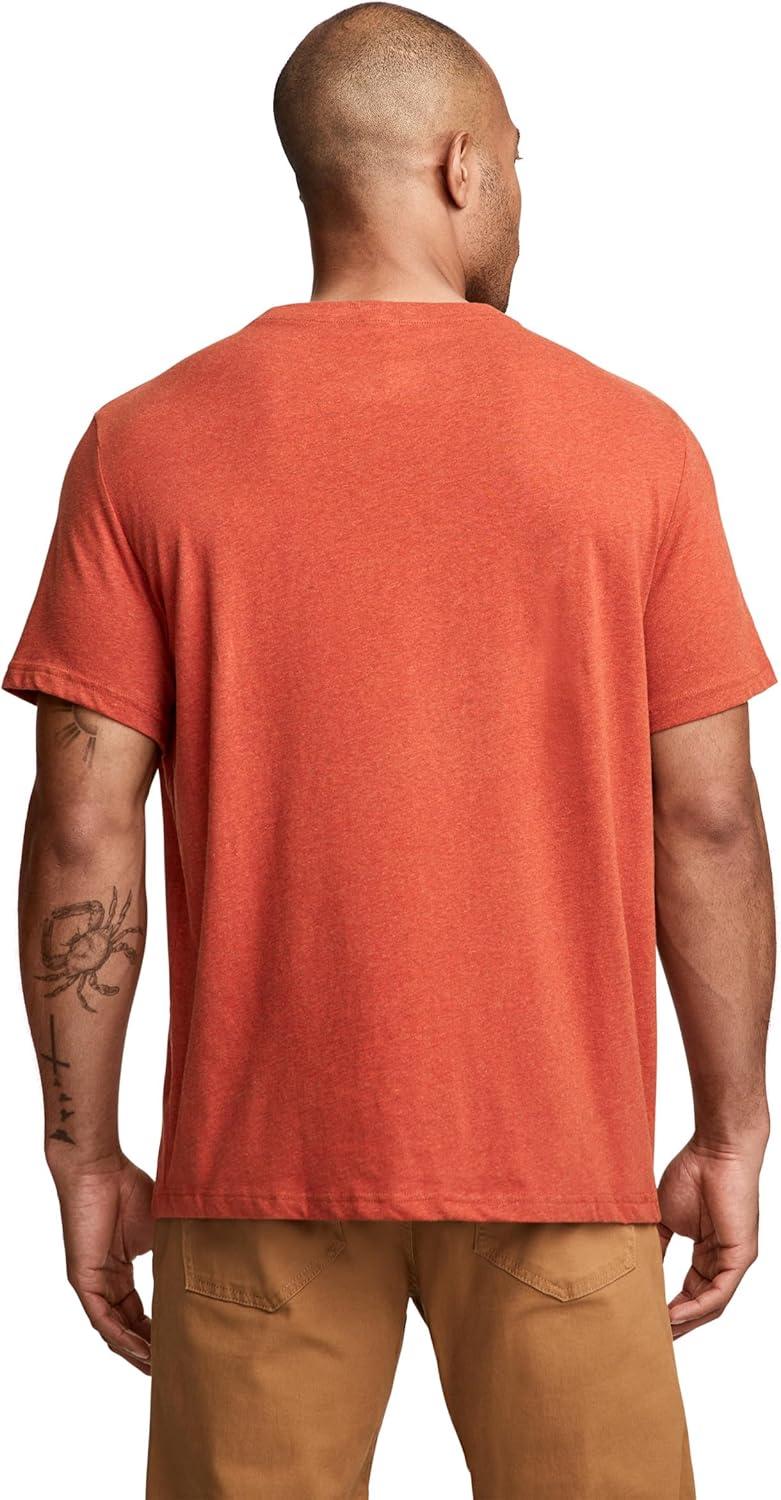 imageJockey Mens Casualwear Legacy Crew Neck TShirtJasper Heather