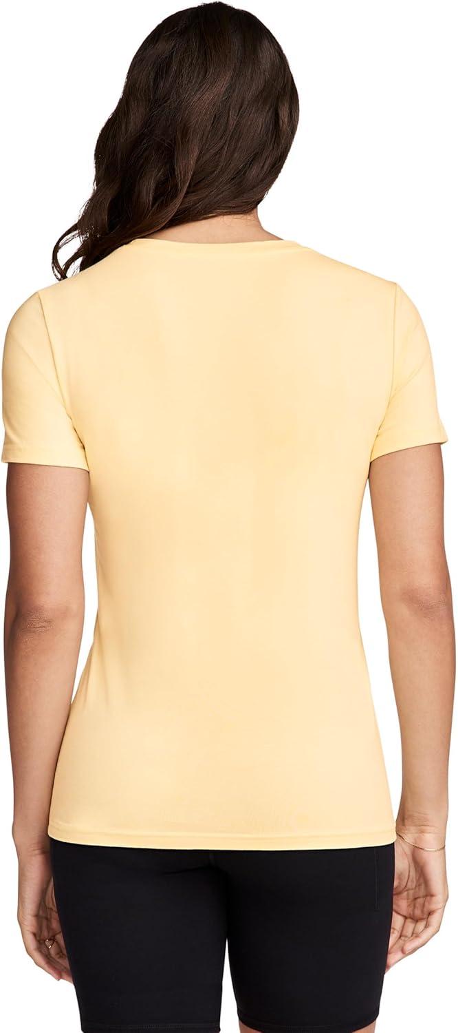 imageJockey Womens Activewear Organic Cotton Stretch Short Sleeve TeeSunsations