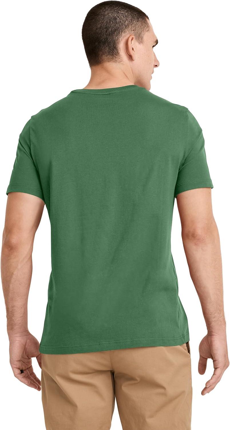 imageJockey Mens Casualwear Made2Fit Crew Neck TShirtBadge Green