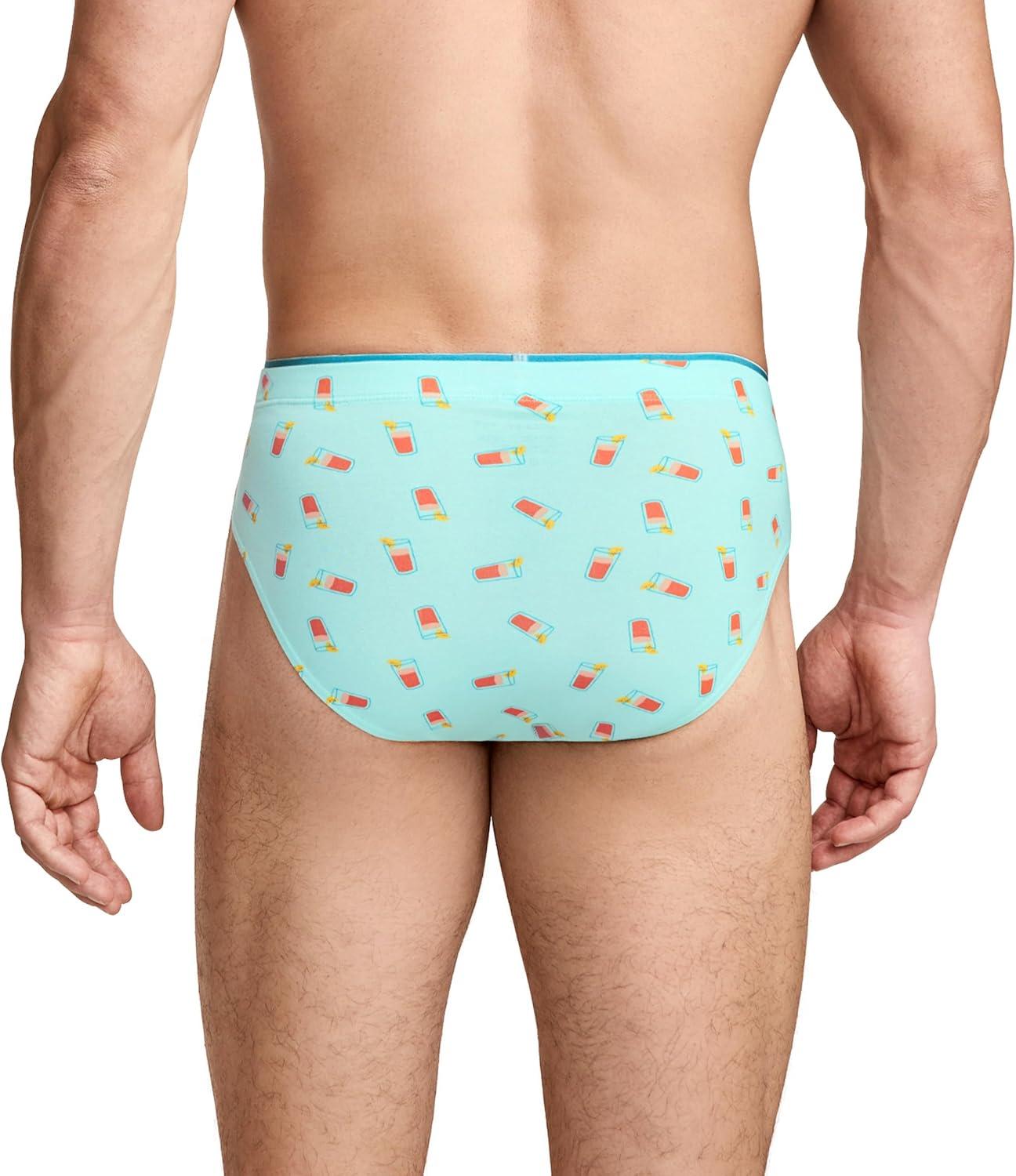 imageJockey Mens Underwear True Style Bikini 3 PackCold Midnight