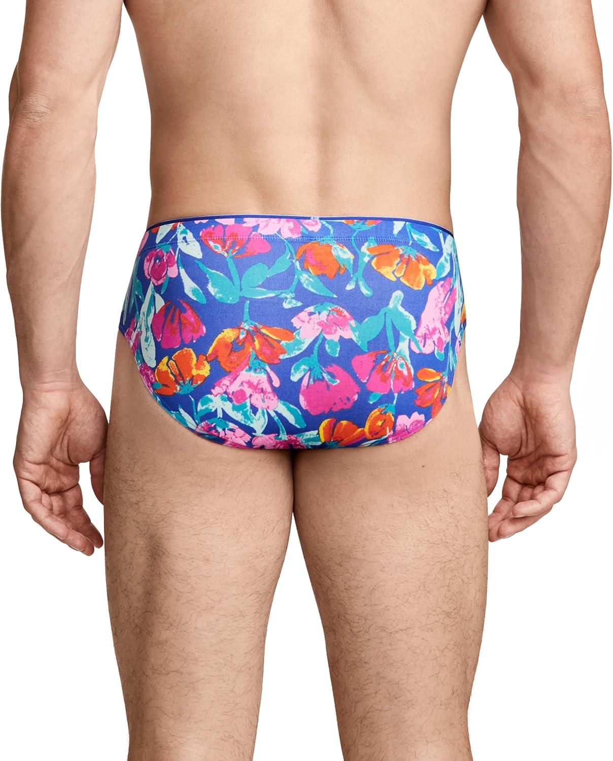imageJockey Mens Underwear True Style Bikini 3 PackRoyal Stripe