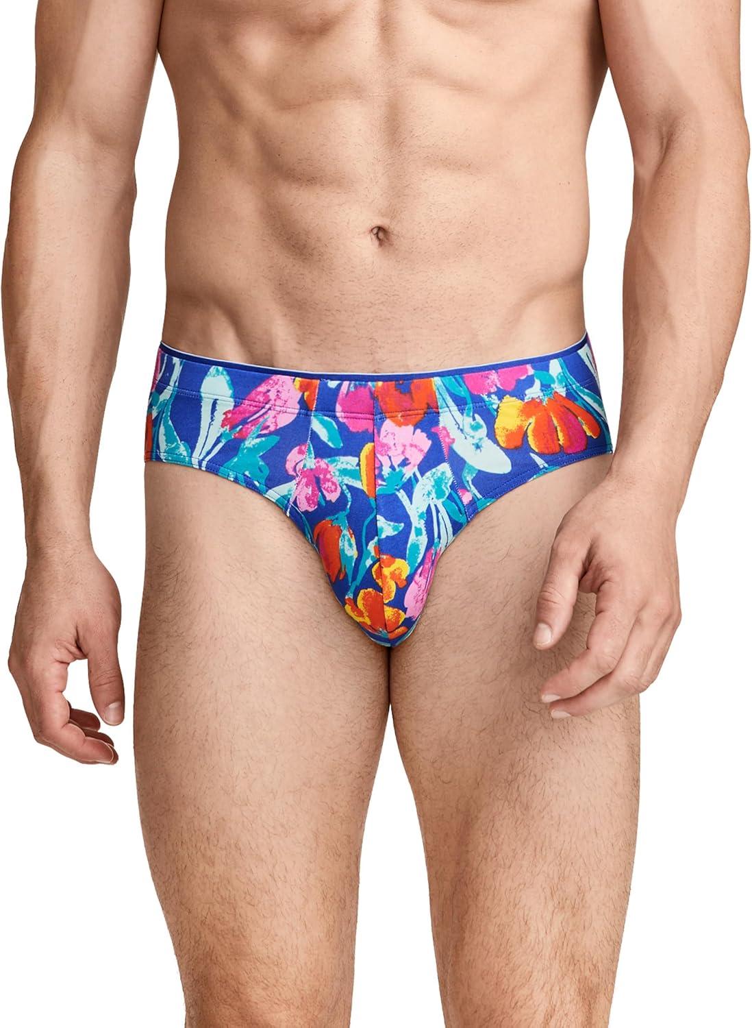 imageJockey Mens Underwear True Style Bikini 3 PackRoyal Stripe