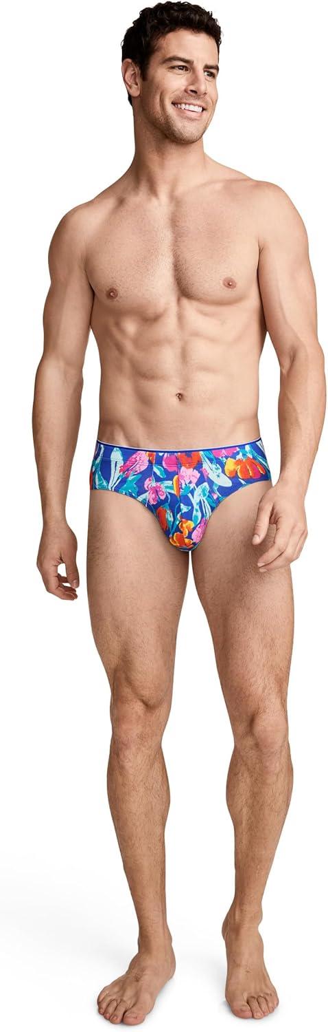 imageJockey Mens Underwear True Style Bikini 3 PackRoyal Stripe