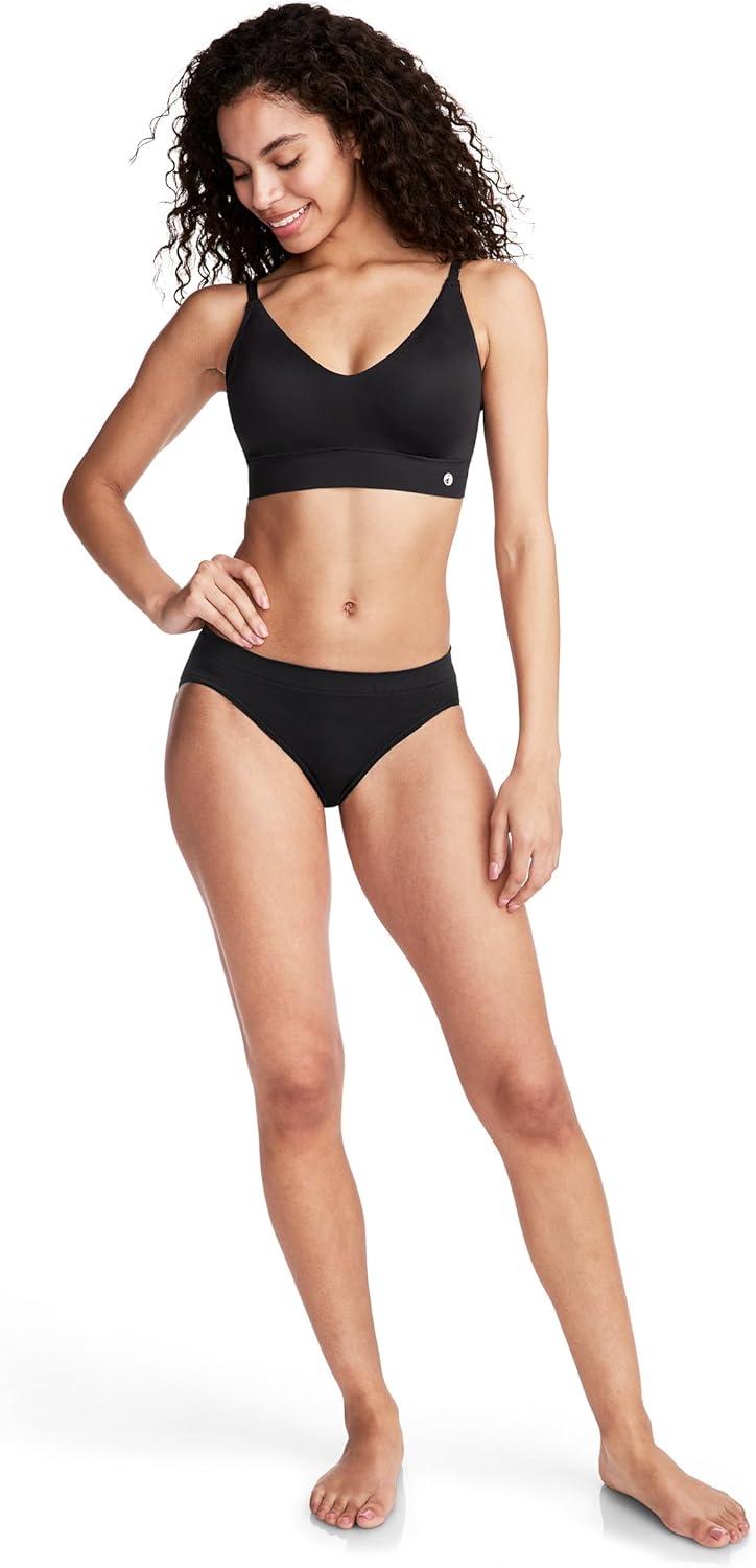 imageJockey Womens Bra Seamfree Lift BraletteBlack