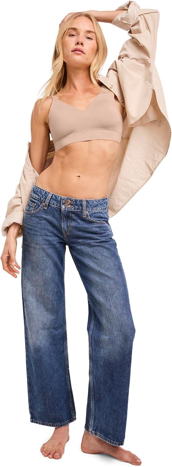 imageJockey Womens Bra Seamfree Lift BraletteLight