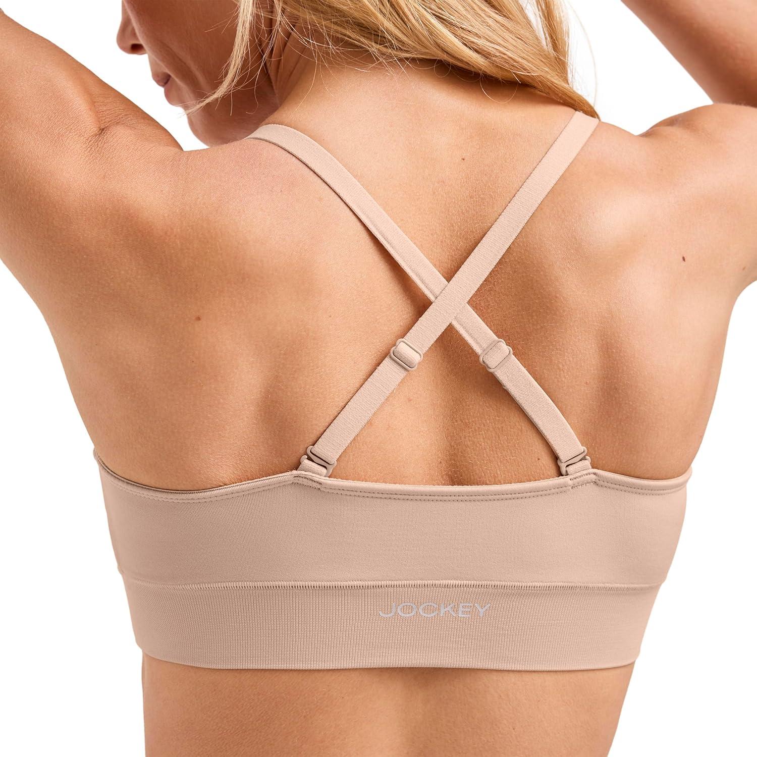 imageJockey Womens Bra Seamfree Lift BraletteLight
