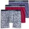 Funky Marina Floral/Red Pear/Soft Blue Fall Stripe