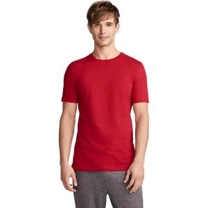 Jockey Men’s Casualwear Made2Fit Crew Neck T-Shirt(Radiant Red)