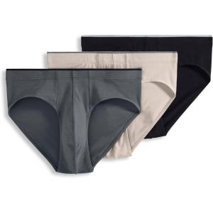 Jockey Men’s Underwear True Style Bikini – 3 Pack(Steel Dune)