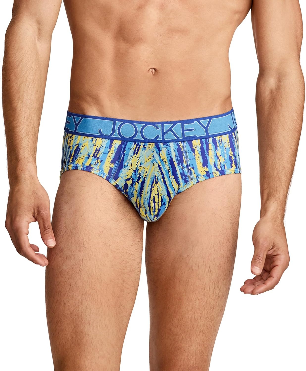 imageJockey Mens Underwear Active Microfiber Brief 3 PackRoyal Satin