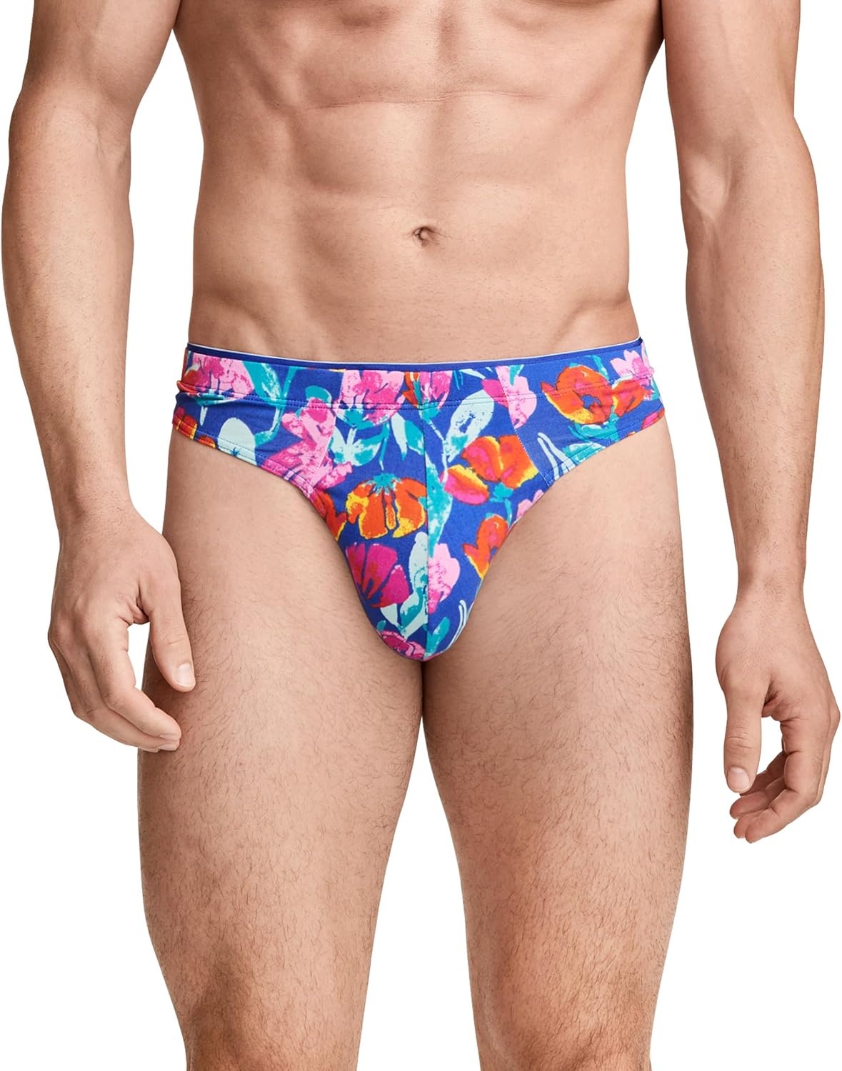 imageJockey Mens Underwear True Style Thong 3 PackRoyal Stripe