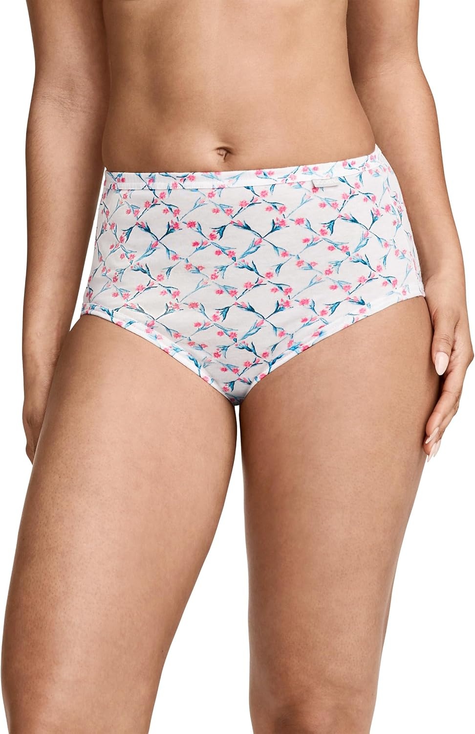 imageJockey Womens Underwear 100 Cotton Elance Brief 3 PackLily Trellis