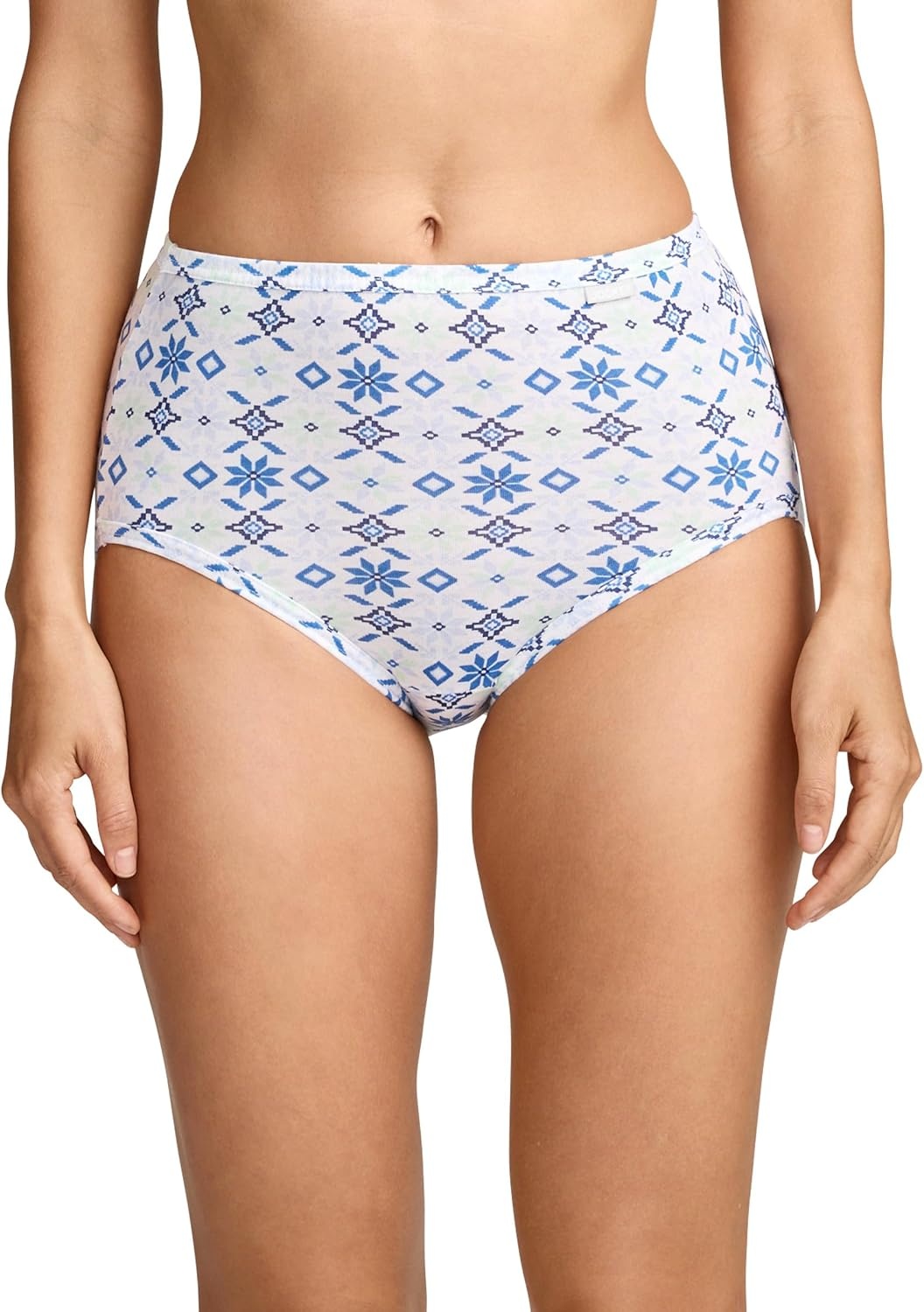 imageJockey Womens Underwear 100 Cotton Elance Brief 3 PackRustic Star