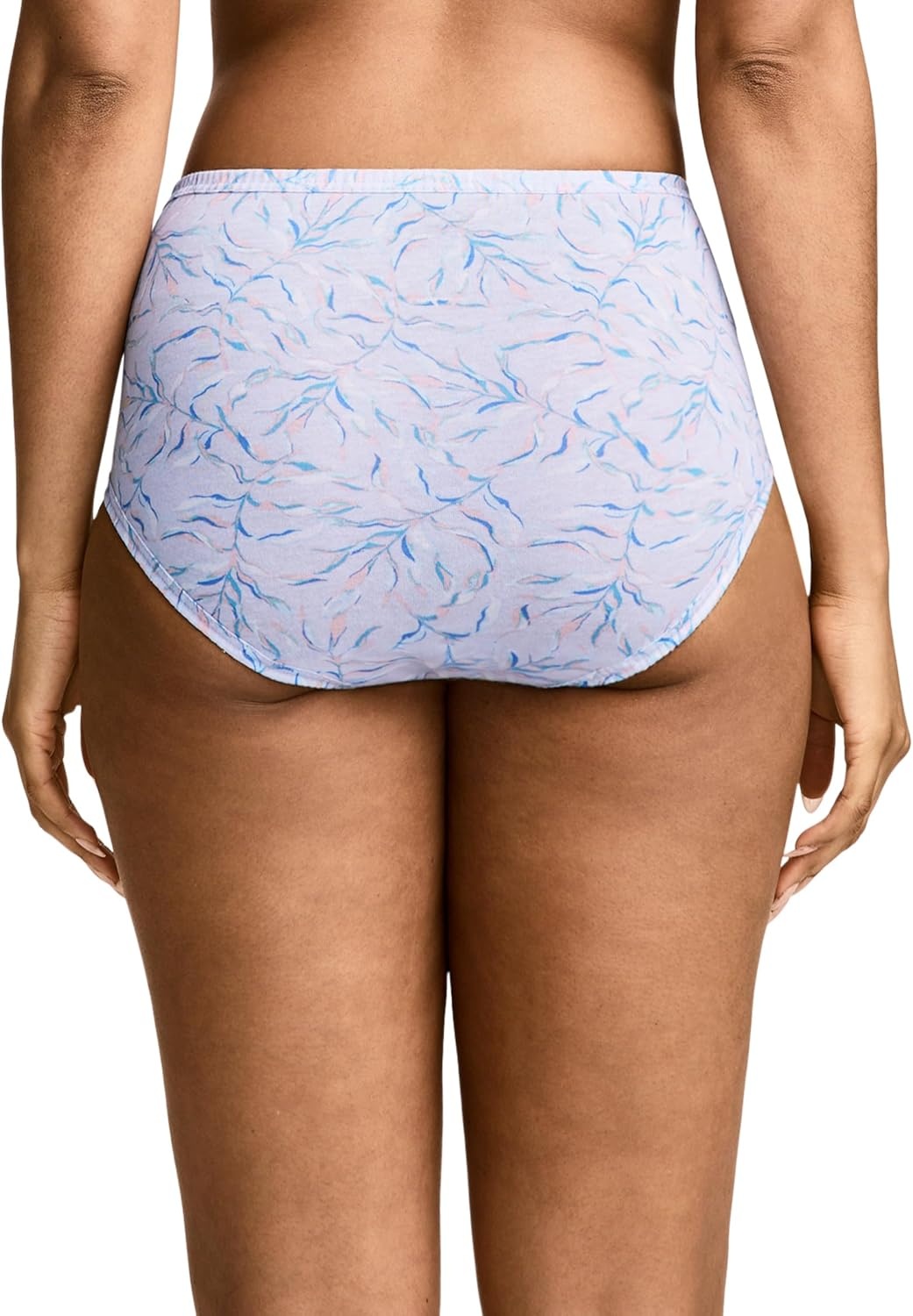imageJockey Womens Underwear 100 Cotton Elance Brief 3 PackWavering Floral