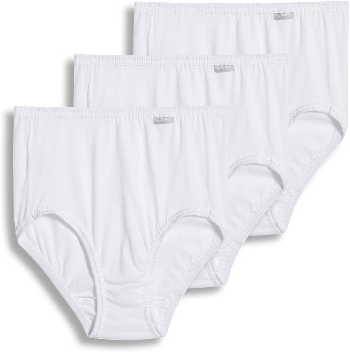 imageJockey Womens Underwear 100 Cotton Elance Brief 3 PackWhite
