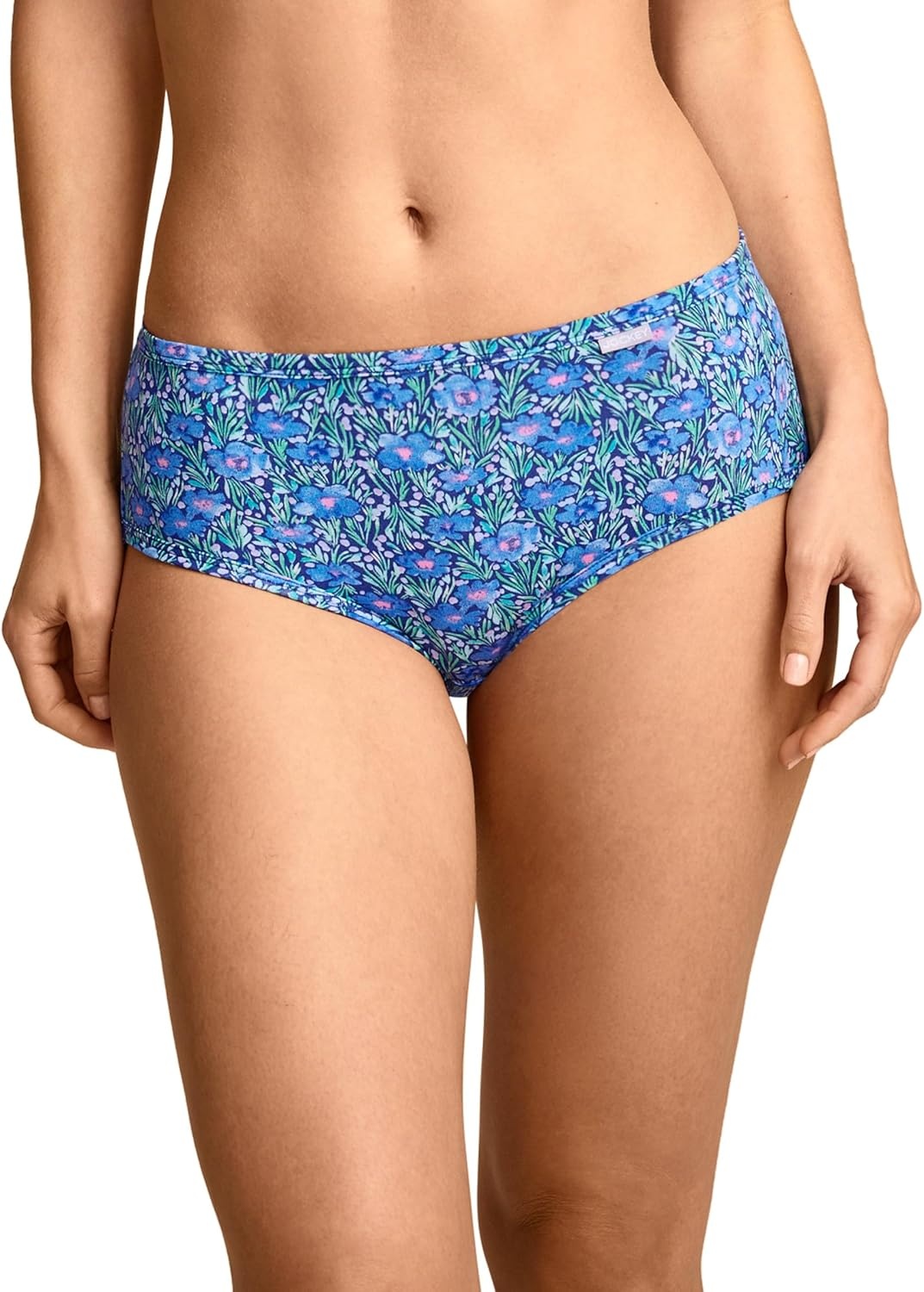 imageJockey Womens Underwear Supersoft Hipster 3 PackDitsy Bloom