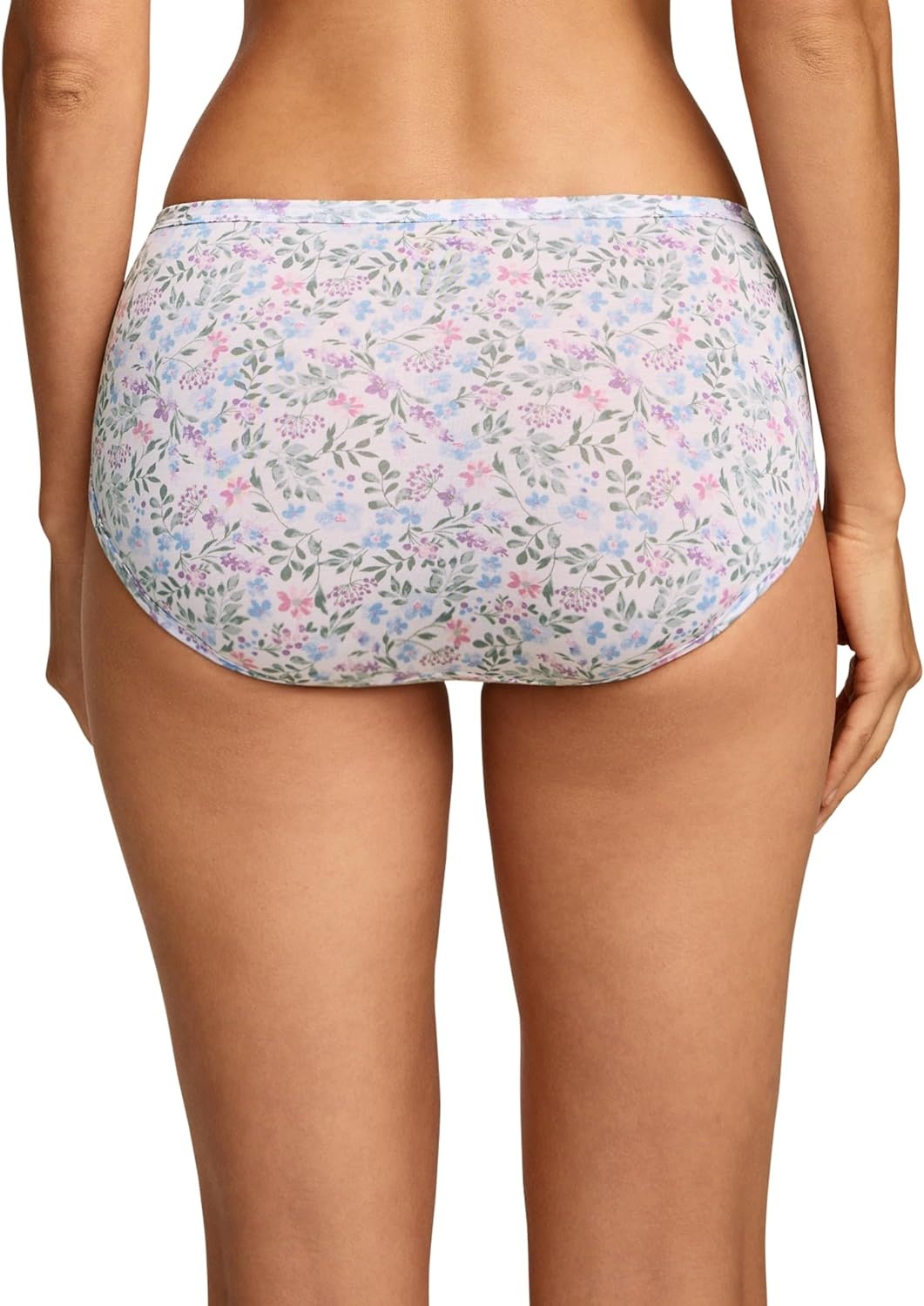 imageJockey Womens Underwear Supersoft Hipster 3 PackPressed Flowers