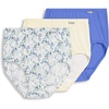 Iris Blue/Tender Yellow Stripe/Dainty White Florals