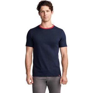 Jockey Men’s Casualwear Made2Fit Crew Neck T-Shirt(1876 Navy Blue)