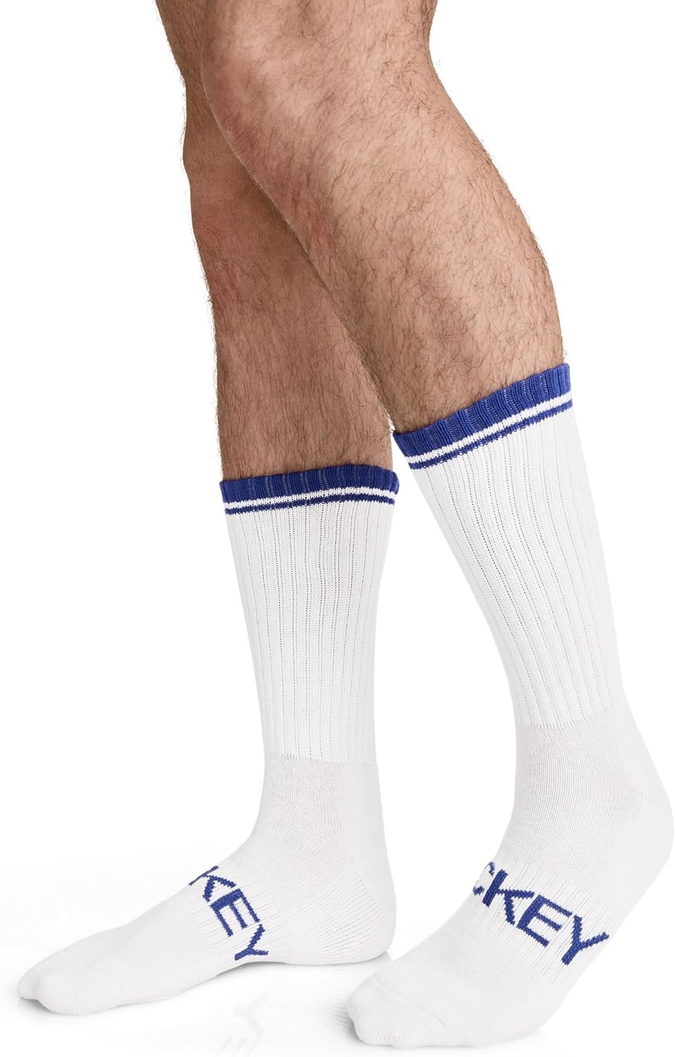image:imageJockey Mens Everyday Cotton Blend Crew Socks 8PackJockey Heather
