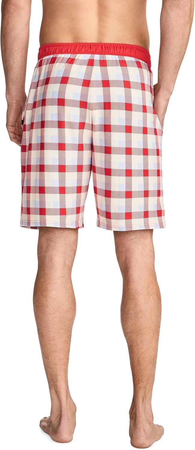 image:imageJockey Mens Sleepwear Ultra Soft Cooling Sleep ShortSpring Check