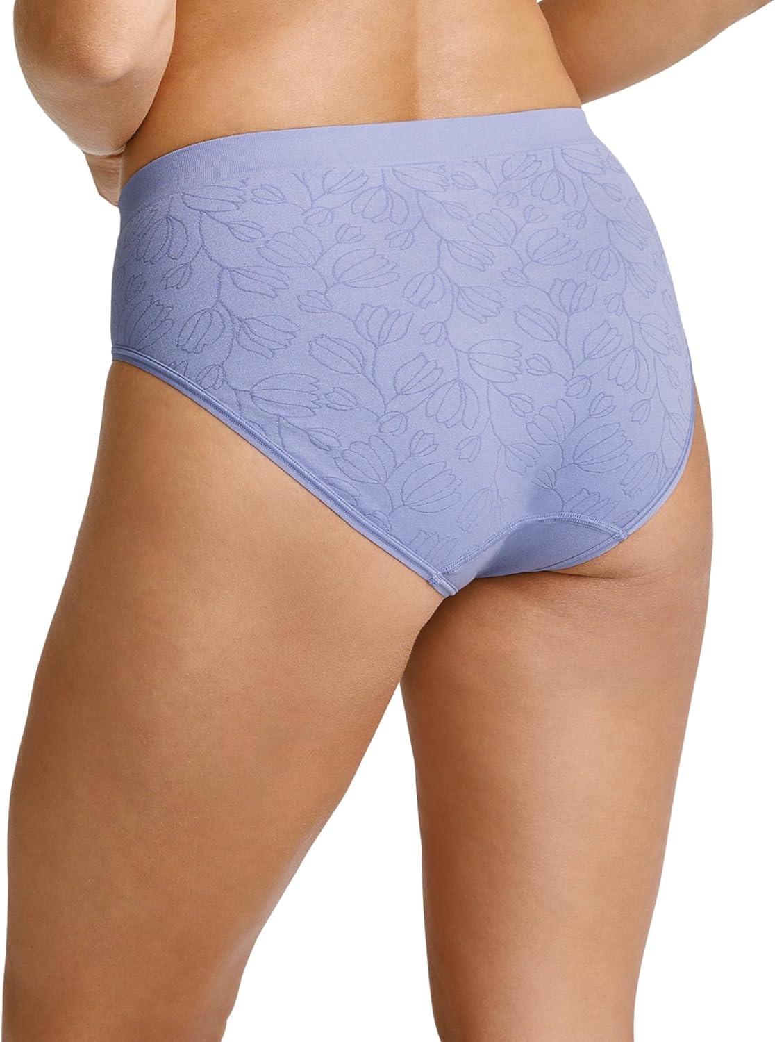 imageJockey Womens Underwear Seamfree HiCutHydrangea Bloom