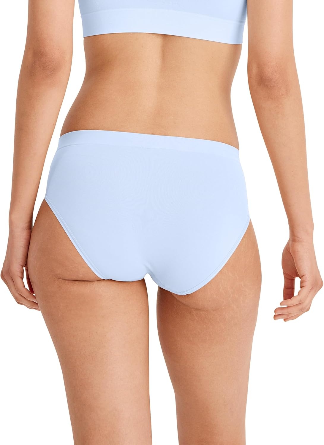 imageJockey Womens Underwear Smooth amp Shine Seamfree HipsterDreamy Blue