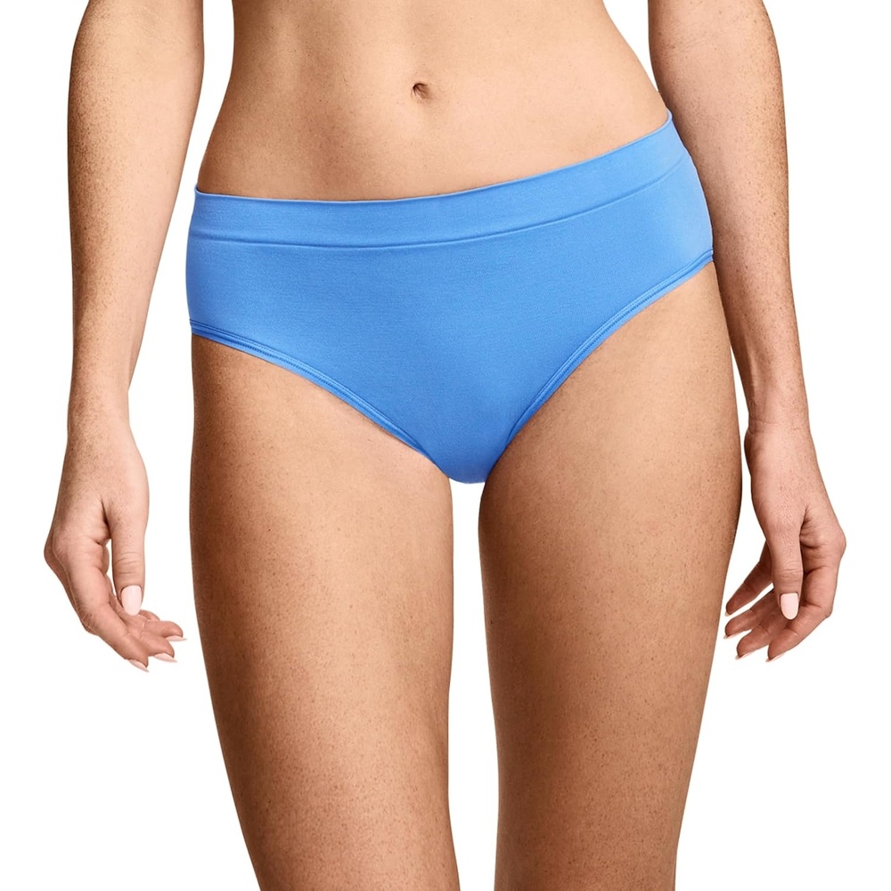 imageJockey Womens Underwear Seamfree HiCutCrisp Blue