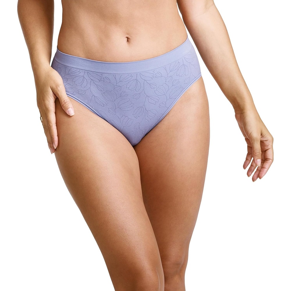 imageJockey Womens Underwear Seamfree HiCutHydrangea Bloom