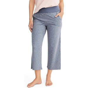 Jockey Women’s Loungewear Cotton Modal Crop Pant(Splatter Dot)